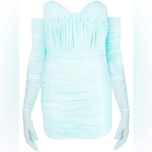 Alex Perry Paige Mini Dress White AU8 - Picture 2 of 10